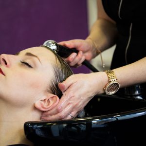 Haarwäsche